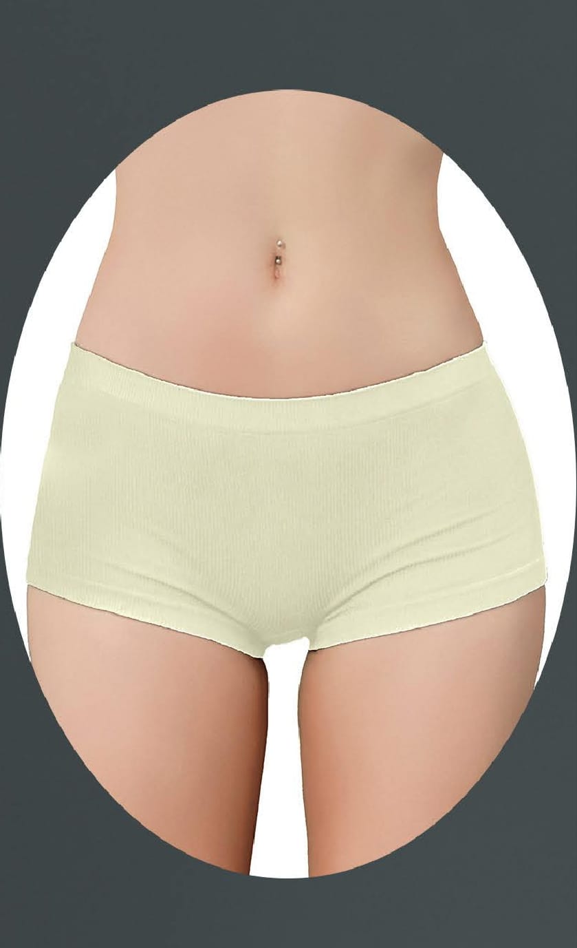 Zenske Rebraste Bokserice (CB349 Crni -)