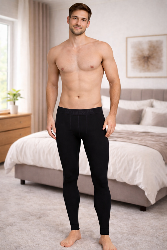 Crni - Muški Termo Set 30022