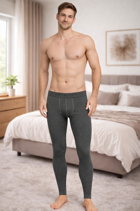 Sivi - Muški Termo Set 30021